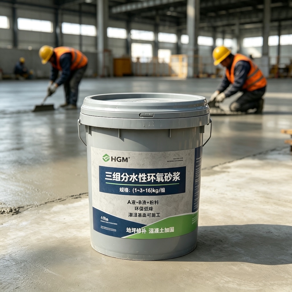 苍梧三组份水性环氧砂浆